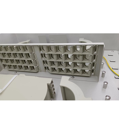 KEXINT FTTH KXT-F-F Kotak Distribusi Serat Optik Luar Ruangan 48 Cores Light Grey Disesuaikan